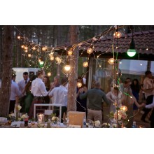 Boho Hochzeit Lichterkette